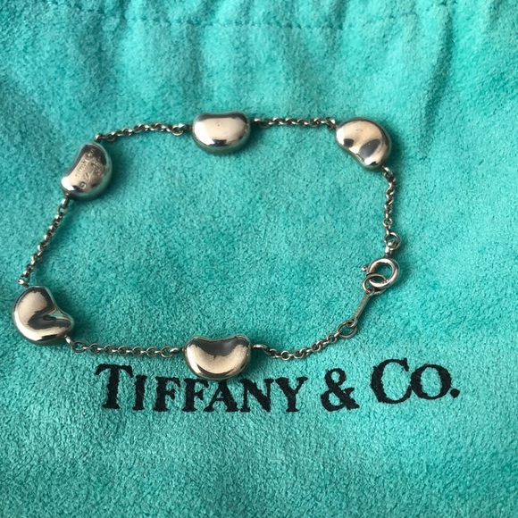 Tiffany & Co. Jewelry - Tiffany retired bean designed bracelet
